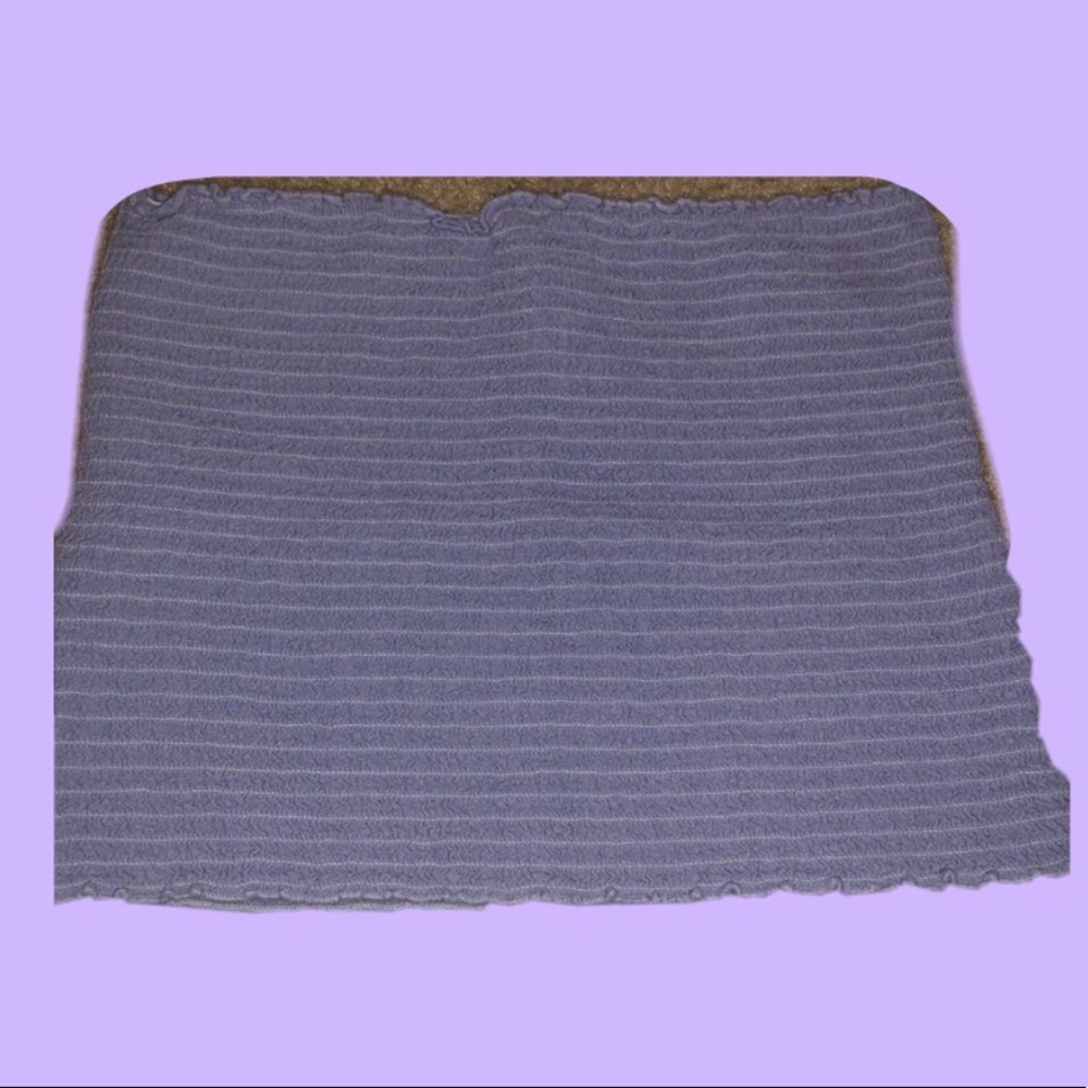 blue brandy Melville tube top